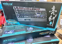 Bàn Phím Cơ có dây MIDIO RX906 Cao Cấp Chuyên Game Led [BH 1 năm]