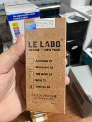 Nước hoa Nữ chiết Pháp 25ml Lelabo 33 [BH: NONE]