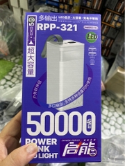 Pin sạc nhanh 22.5w REMAX RPP-321 50.000mAh PD QC3.0 (sạc dự phòng) chính hãng [BH 1 năm]