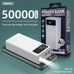 Pin sạc dự phòng Remax Rpp-162 50.000mAh chính hãng [BH 6 tháng]