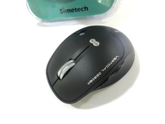 Chuột không dây bluetooth SIMETECH V7300B 5 nút chính hãng (bluetooth / cục usb wireless / pin sạc) [BH 1 năm]