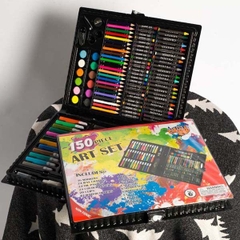 Bộ 150 bút chì sáp màu cho bé học vẽ tô màu