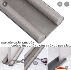 Thanh xốp chắn cửa chống bụi chặn chống côn trùng đa năng