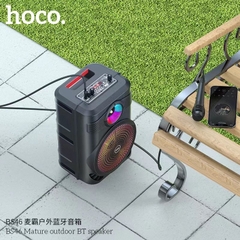 Loa karaoke HOCO BS46 kèm 1 micro có dây chính hãng bluetooth [BH 1 năm]