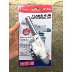 Đèn súng khò gas flame gun 920 cao cấp đầu gắn vào chai ga mini [BH 1 tuần]