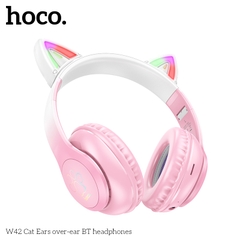 Tai nghe bluetooth HOCO W42 mèo chụp tai headphone chính hãng [BH 1 NĂM]