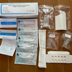 1 Kit Test Nhanh 2in1 covid  E.Diagnosis Vũ Hán [LOẠI 1] (test được nước bọt hoặc Test mũi)