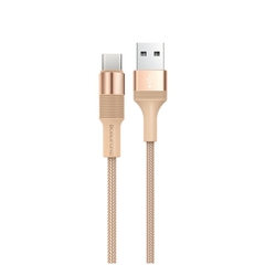 Cáp sạc nhanh dây dù BOROFONE BX21 usb ra Type C dây dù 1m chính hãng [BH 6 tháng]