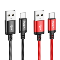 Cáp sạc dây dù Hoco X89 1m Type C {usb ra Type C} dây dù chính hãng [BH 1 Năm]