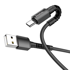 Cáp sạc nhanh dây dù HOCO X71 usb ra Type C 2.4A dài 1m chống đứt gãy chính hãng [BH 1 NĂM]