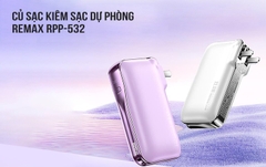 Pin sạc nhanh 22.5w REMAX RPP-532 10.000mAh dự phòng chính hãng PD QC3.0 [BH 1 năm]