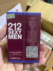 Nước hoa Nam 212 SEXY MEN nâu chiết USA 12ml Chuẩn lưu hương từ 12-48 tiếng