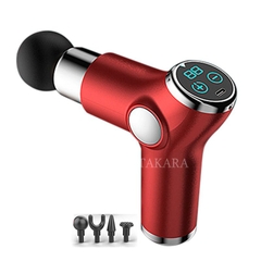 Súng massage cầm tay 32 CẤP ĐỘ Fascial Gun KH-515 (NÚT CẢM ỨNG, ĐẦU KIM LOẠI) trị đau mỏi, căng cơ [BH 1 tháng]