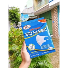 Combo 6 hộp 60 miếng khẩu trang 5D MASK N.A (MỖI HỘP 10 MIẾNG) - MÀU VỀ NGẪU NHIÊN TÙY LÔ[BH: NONE]