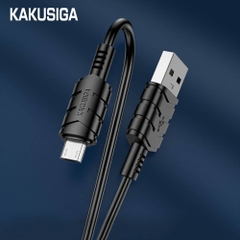 Cáp sạc nhanh Samsung KAKU KSC-710 3.0A dây dù Micro 1.2m chính hãng [BH 6 tháng]