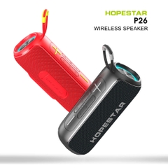 Loa bluetooth cao cấp HopeStar P26 chính hãng siêu hay chống nước IPX6 [BH 6 tháng]