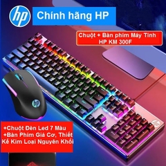 Combo bàn phím chuột có dây HP KM300F [BH 1 năm]