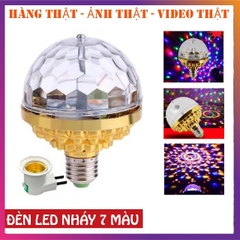 Đèn Led Xoay Vũ Trường Laser 7 Màu Sân Khấu 18 New 2023 [BH 1 tuần]