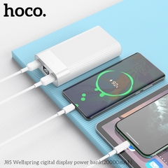 Pin sạc dự phòng HOCO J85 20.000mAh có màn hình LCD chính hãng [BH 1 năm]