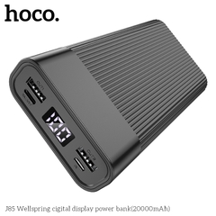 Pin sạc dự phòng HOCO J85 20.000mAh có màn hình LCD chính hãng [BH 1 năm]