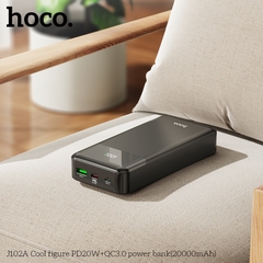 Pin sạc nhanh 20w Hoco J102A 20.000mAh dự phòng PD20w QC3.0 chính hãng [BH 1 Năm]