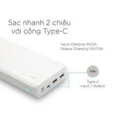 Pin sạc dự phòng ROMOSS SENSE 8 30.000mAh chính hãng [BH 1 năm]