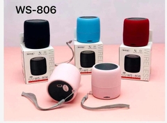 Loa bluetooth WSTER WS-806 mini stereo sound có dây treo [BH 3 tháng]