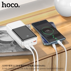 Pin sạc nhanh 22.5w HOCO J108B 30.000mAh dự phòng chính hãng [BH 1 NĂM]