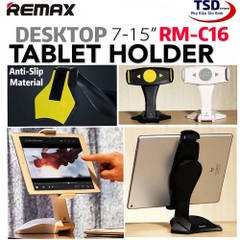 Giá đỡ máy tính bảng ipad xoay 360 độ REMAX RM-C16 chính hãng