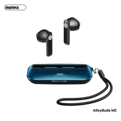 Tai nghe bluetooth Remax AlloyBuds M2 True Wireless kiểu dáng airpods có dock sạc chính hãng [BH 1 năm]