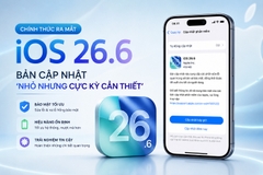 iOS 26.6 Chính Thức Ra Mắt: Bản Cập Nhật 'Nhỏ Nhưng Cực Kỳ Cần Thiết' Cho iPhone