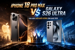 iPhone 18 Pro Max Vs Galaxy S26 Ultra: Trận Chiến Chiếm Ngôi Vương Công Nghệ 2026