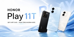 HONOR Play 11T Ra Mắt: Smartphone Phổ Thông Với Pin 7.500mAh Và Phím AI Riêng Biệt
