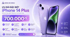 Khuyến Mãi iPhone 14 Plus: Giảm Ngay 700.000đ Tại Hoàng Anh Mobile