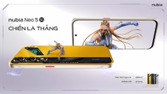 Nubia Neo 5 5G: Gaming phone vài triệu đồng có trigger 550Hz, pin 6.050mAh – Chơi Liên Quân, Free Fire có đủ mạnh?