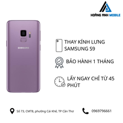 Thay kính lưng Samsung S9