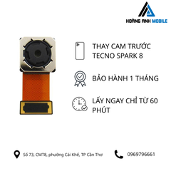 Thay camera trước Tecno Spark 8