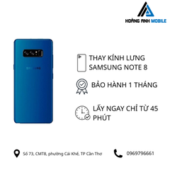 Thay kính lưng Samsung Note 8