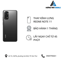 Thay kính lưng Redmi Note 11