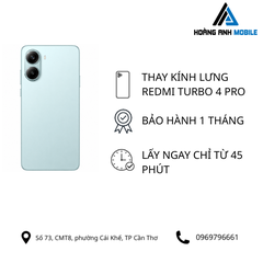 Thay kính lưng Turbo 4 Pro