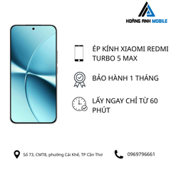 Ép kính Xiaomi Redmi Turbo 5 Max