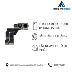 Thay camera trước iPhone 15 Pro