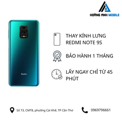Thay kính lưng Redmi note 9s