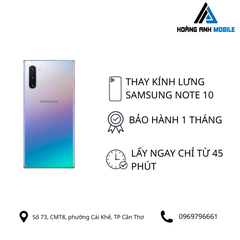 Thay kính lưng Samsung Note 10