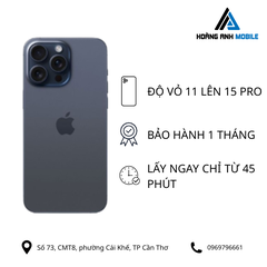 Độ vỏ iPhone 11 lên 15 Pro