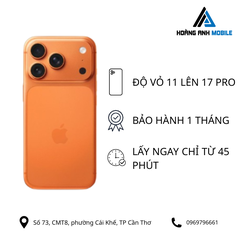 Độ vỏ iphone 11 lên 17 Pro