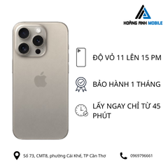 Độ vỏ iPhone 11 Pro Max lên 15 Pro Max