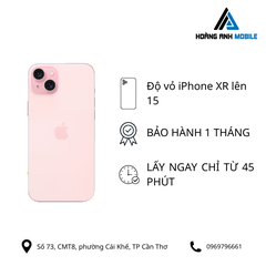 Độ vỏ iPhone Xr lên 15