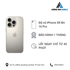Độ vỏ iPhone Xr lên 16 Pro