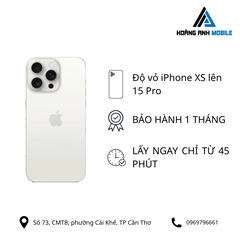 Độ vỏ iPhone Xs lên 15 Pro